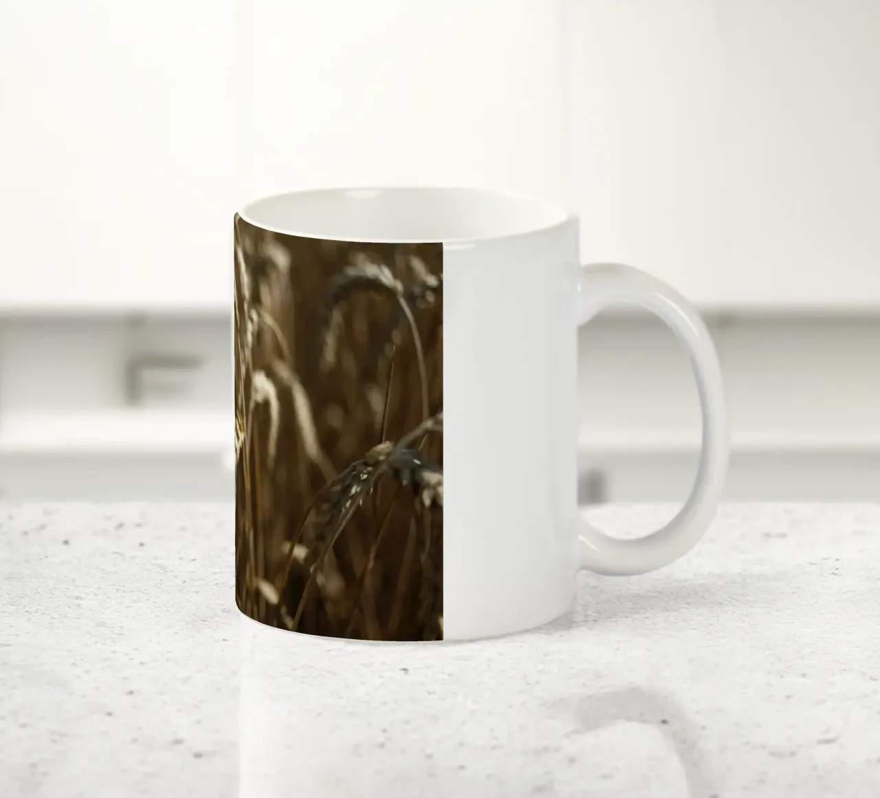 Campo di grano in Baviera tazza in ceramica da Simon Koy