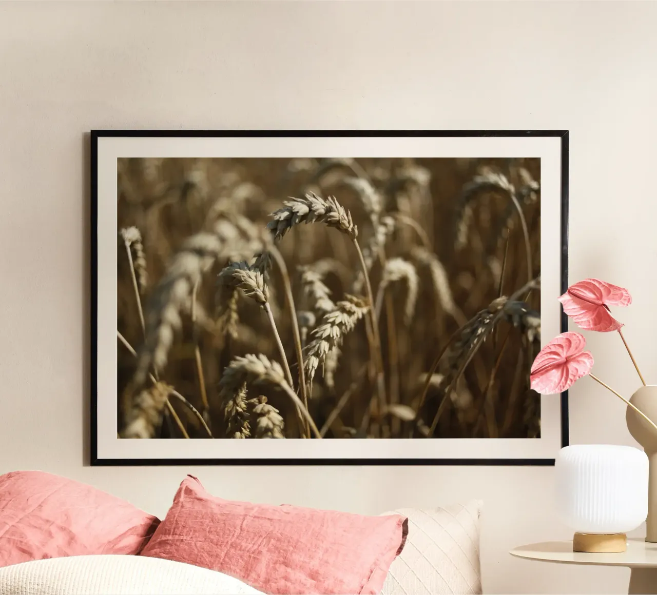 Campo di grano in Baviera carta hahnemühle da Simon Koy