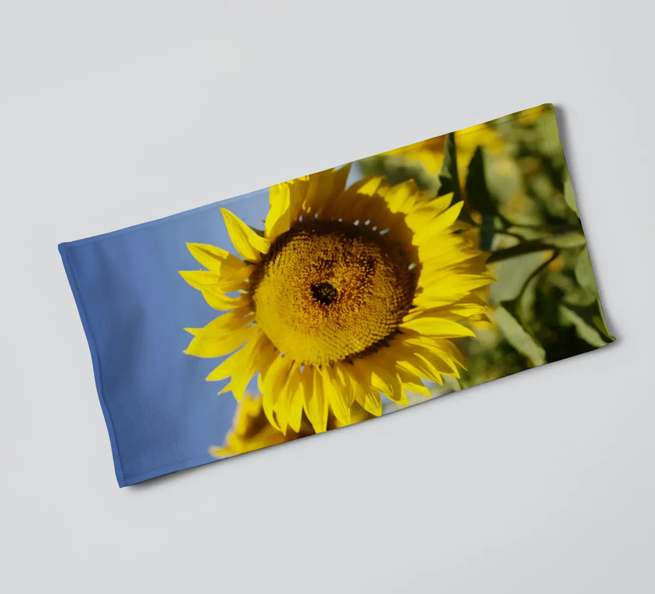 Girasole, Baviera asciugamano da bagno da fotokunst