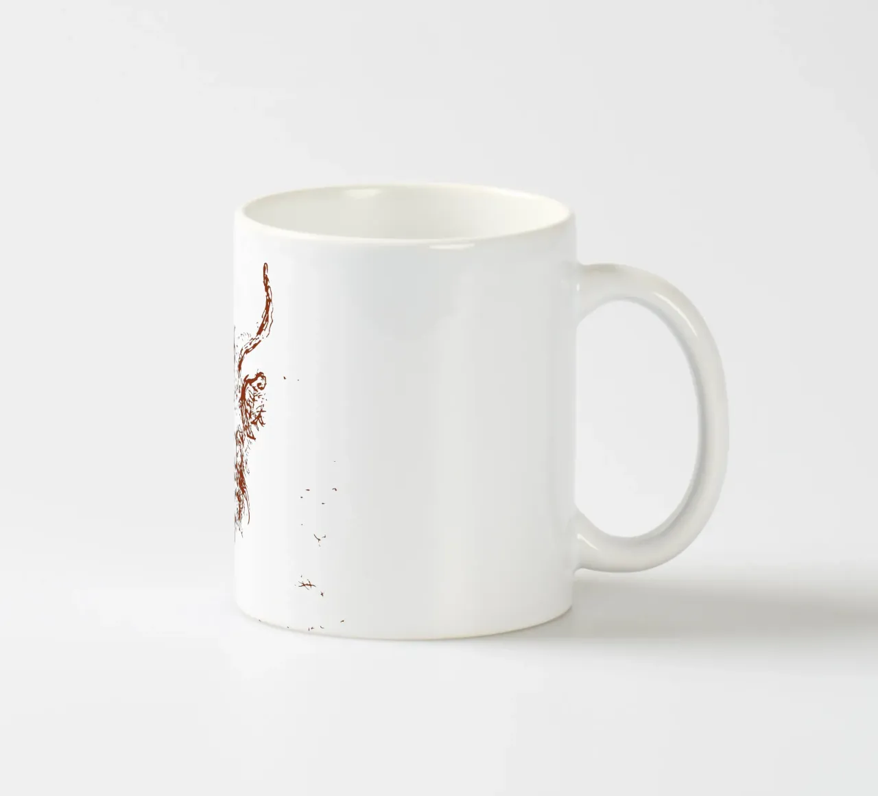 La testa di un satiro tazza in ceramica da Doa Project