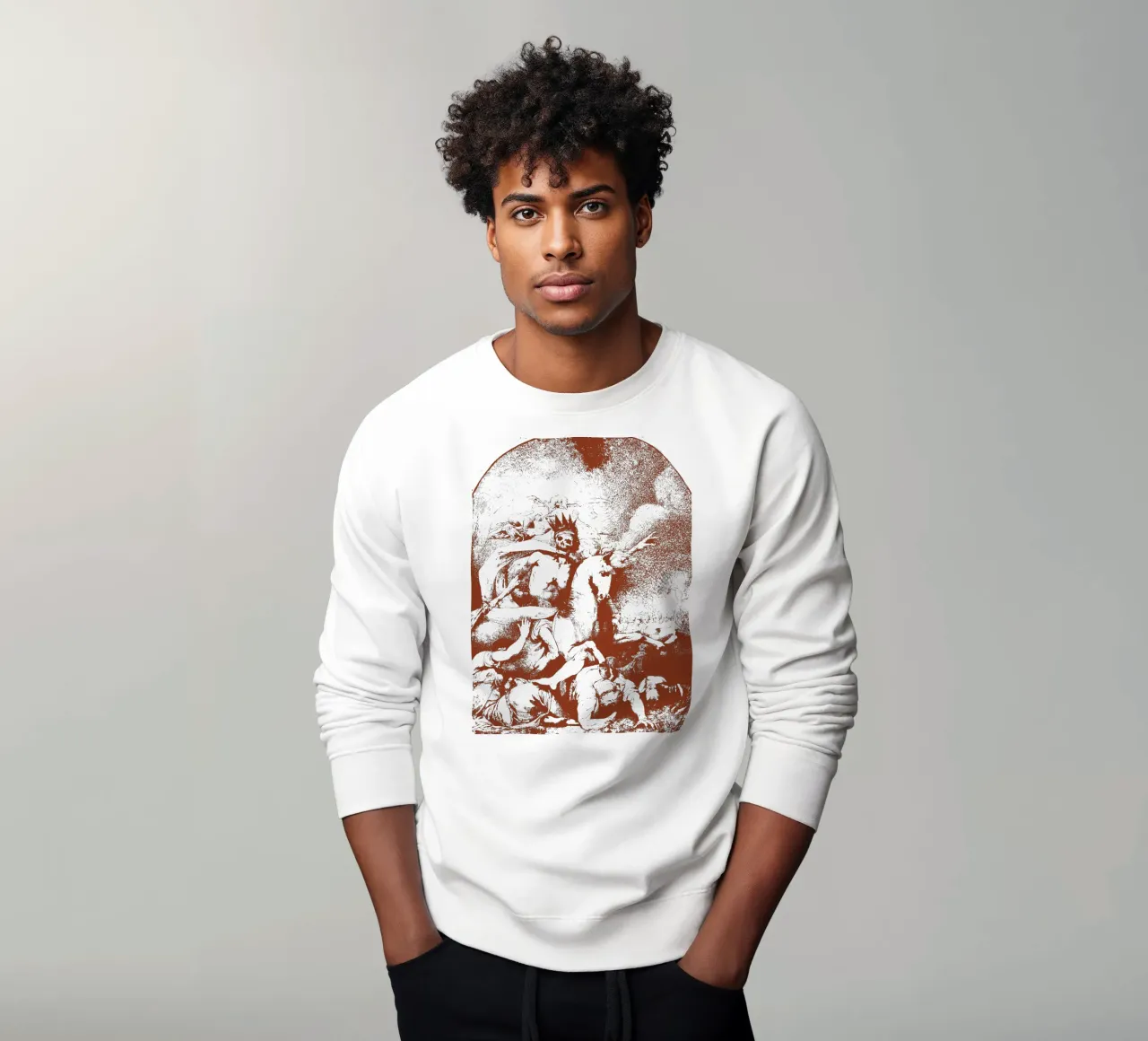 Muerte a lomos de un caballo pálido sudadera de Doa Project