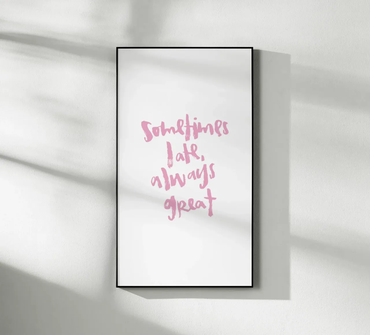 Sometimes late plexiglass da Brushmeetspaper