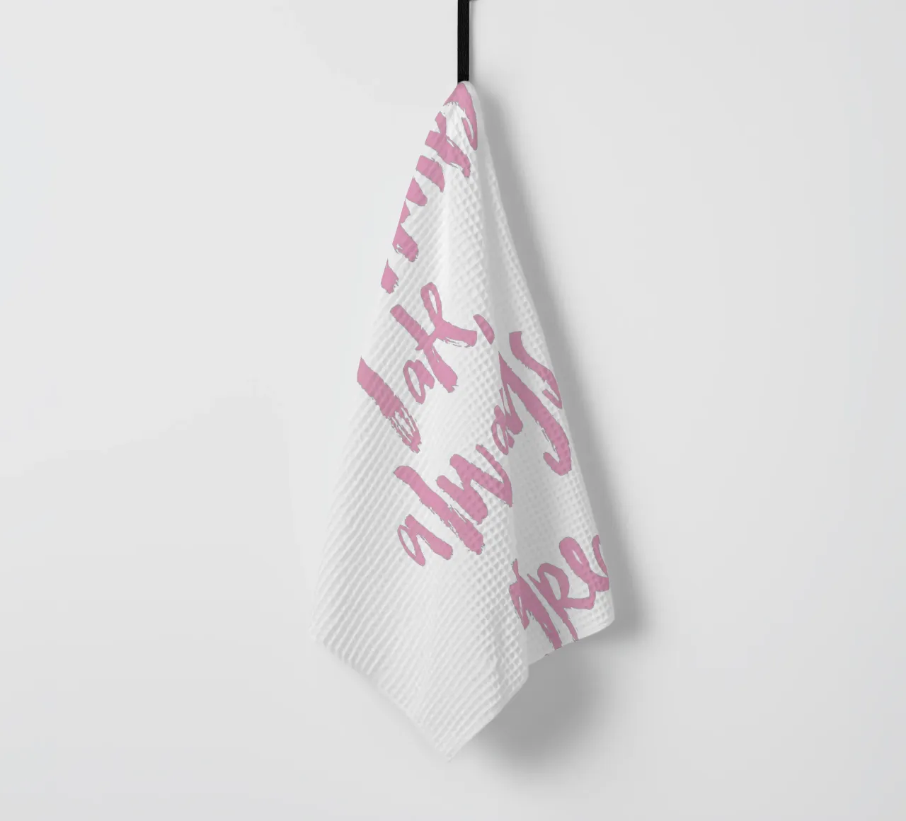 Sometimes late canovaccio da cucina da Brushmeetspaper