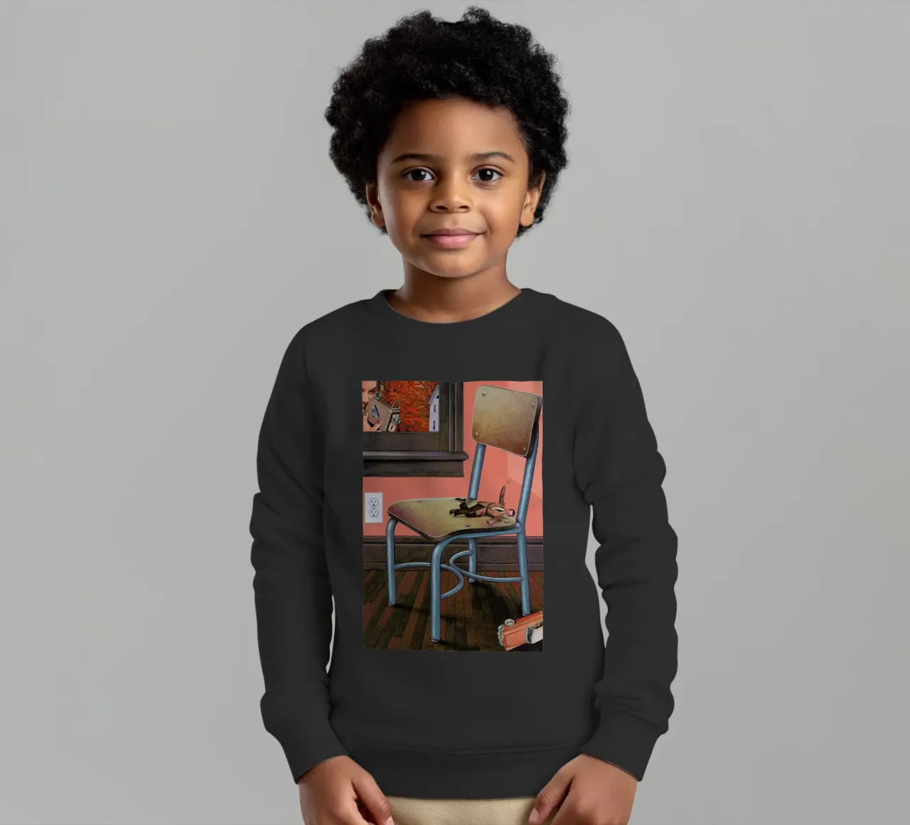 crash felpa bambino da Doug Smock