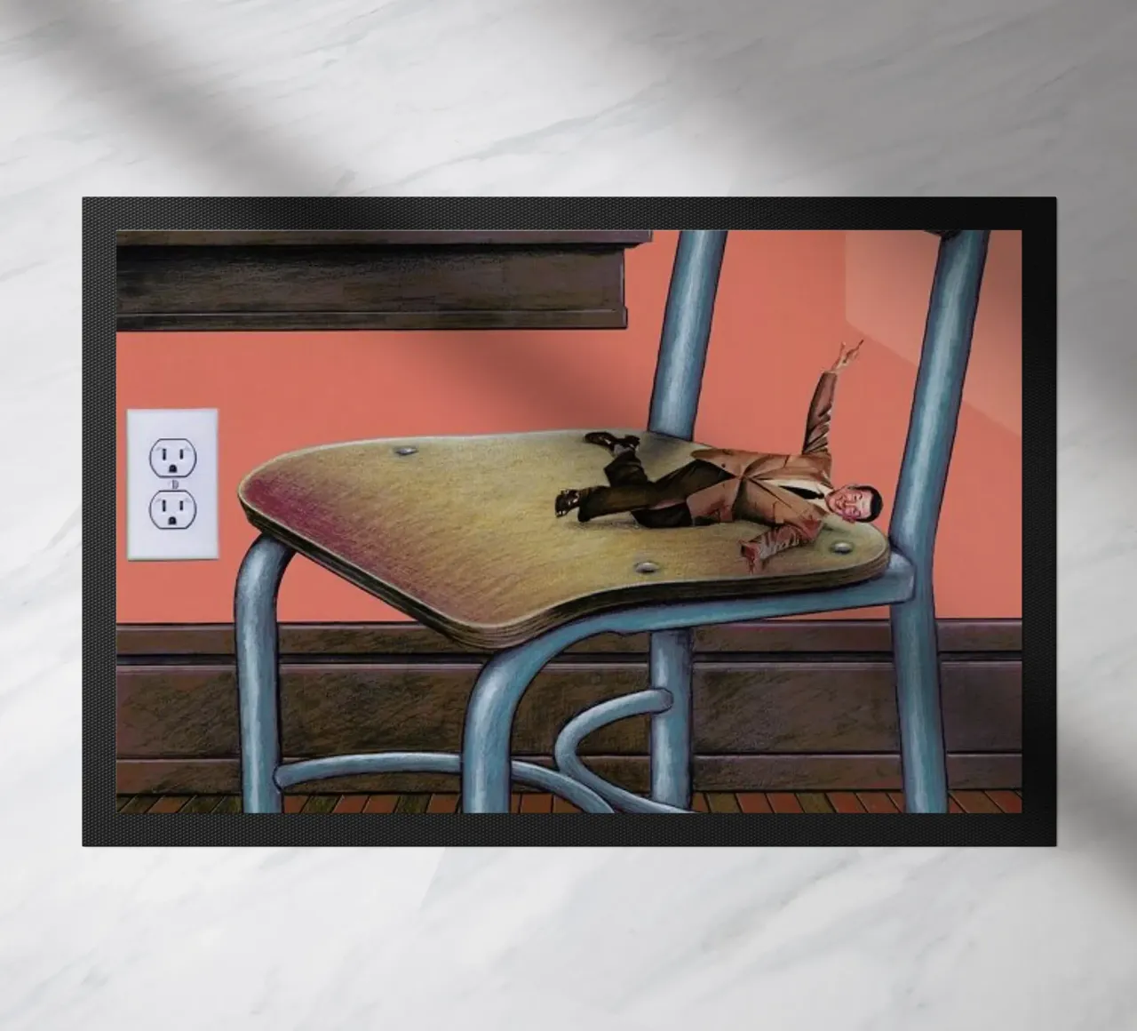 crash doormat by Doug Smock