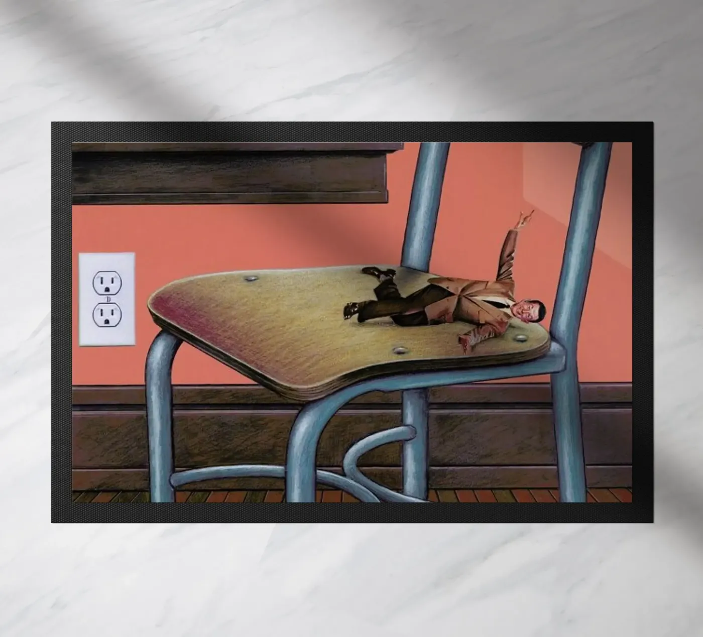 crash deurmat van Doug Smock