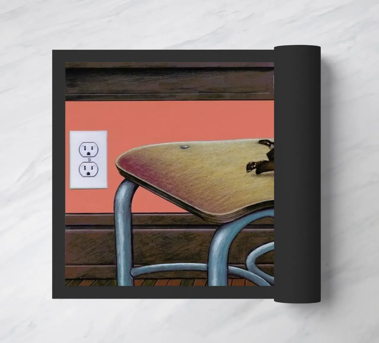 crash doormat by Doug Smock