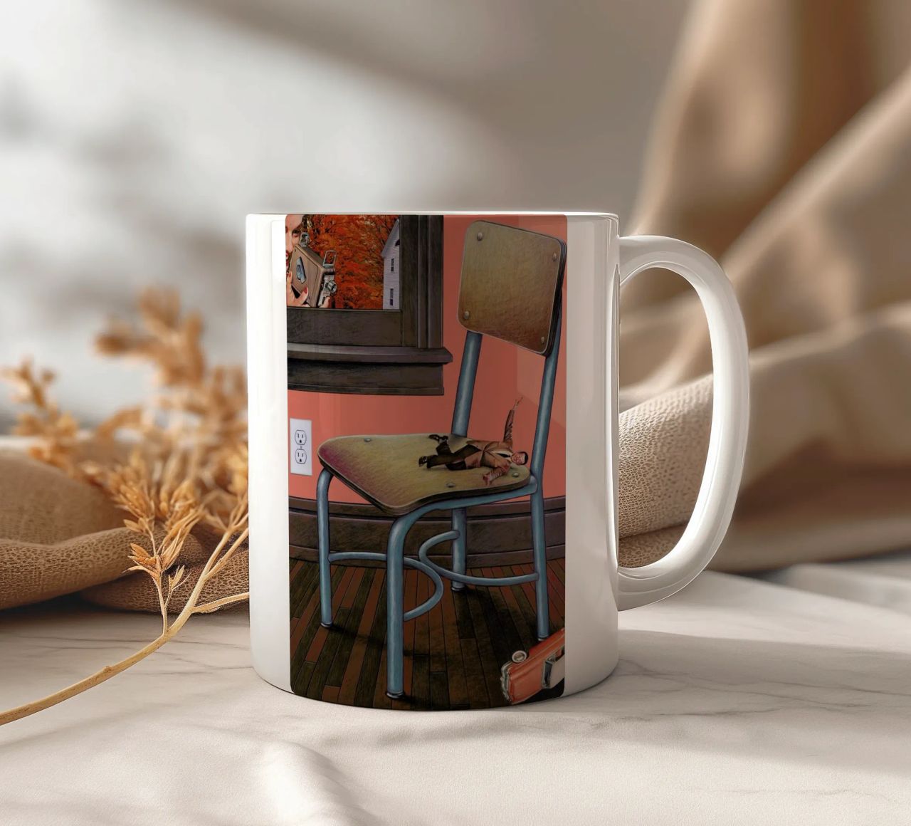 crash tazza in ceramica da Doug Smock