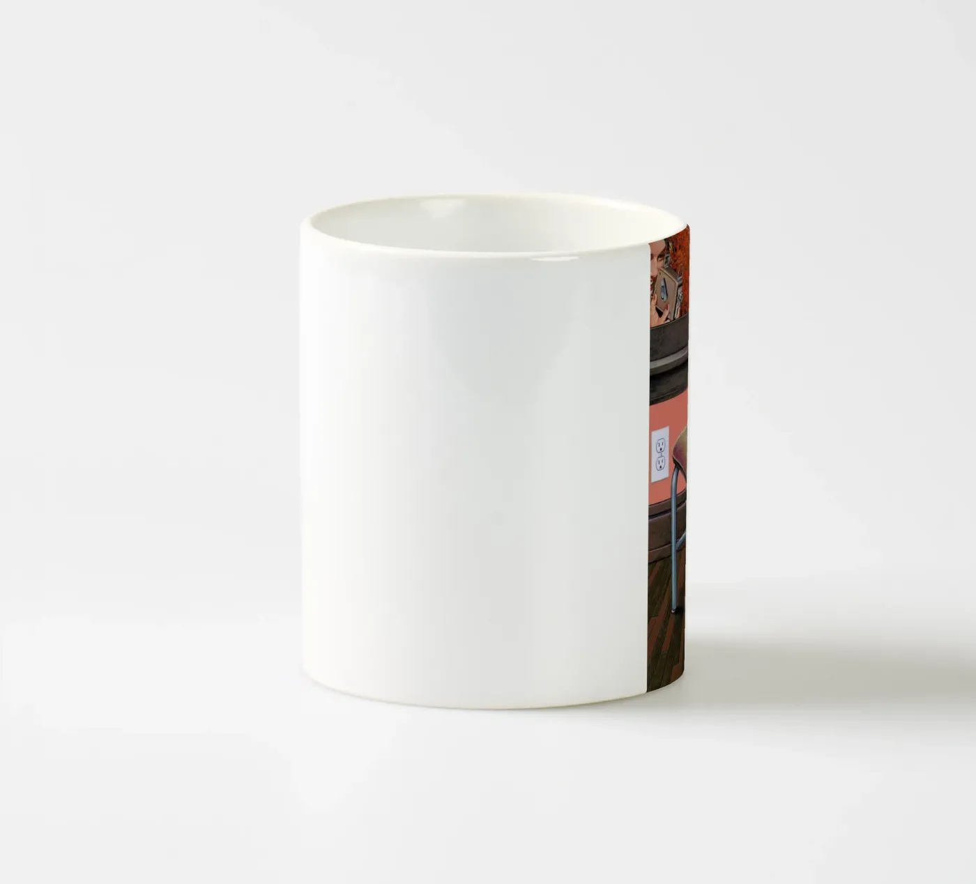 crash ceramic mug by Doug Smock