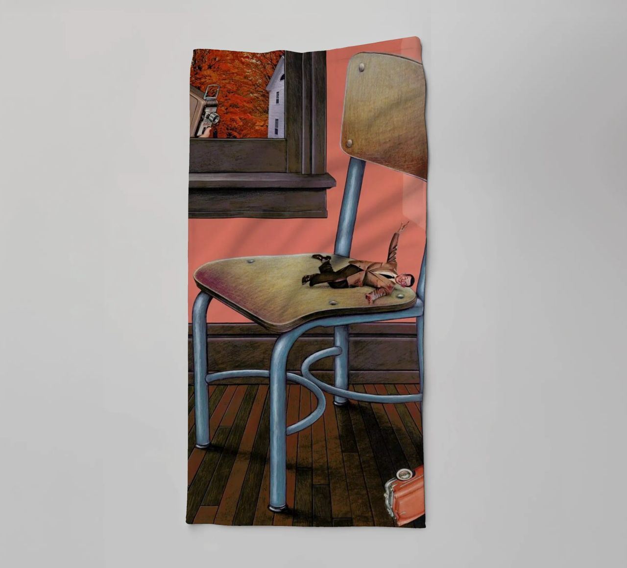 crash asciugamano da bagno da Doug Smock