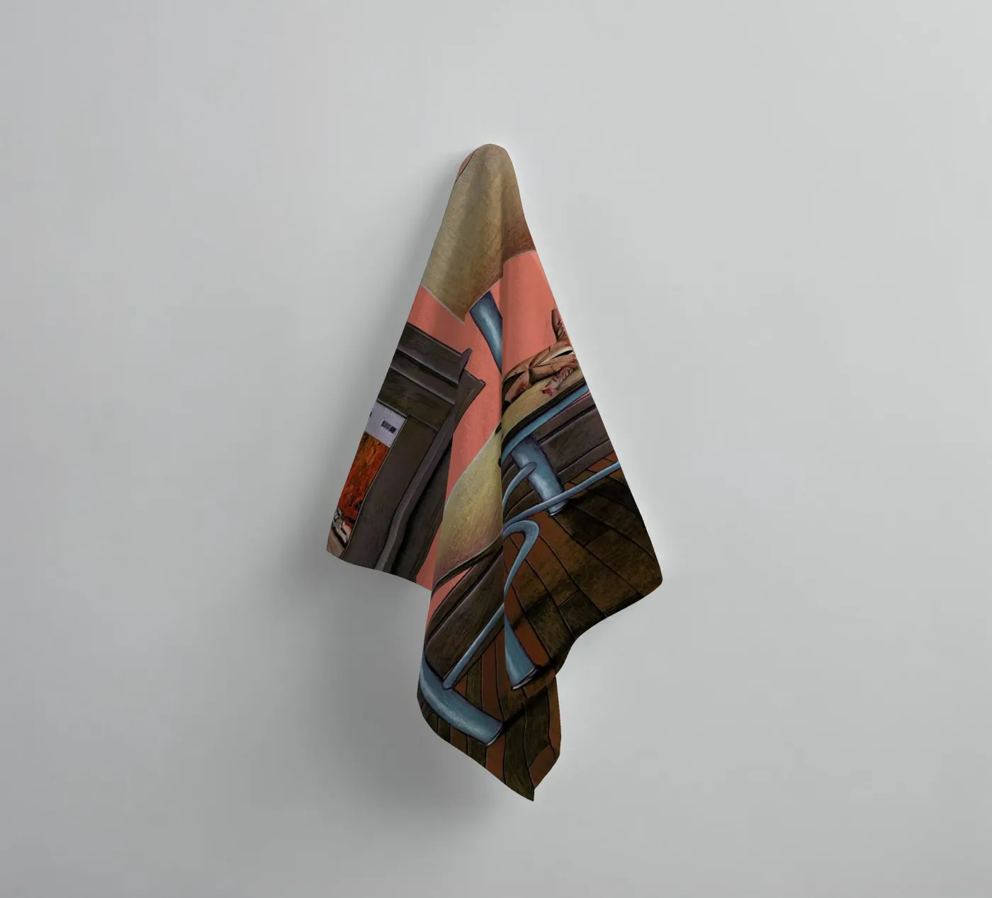 crash badhanddoek van Doug Smock