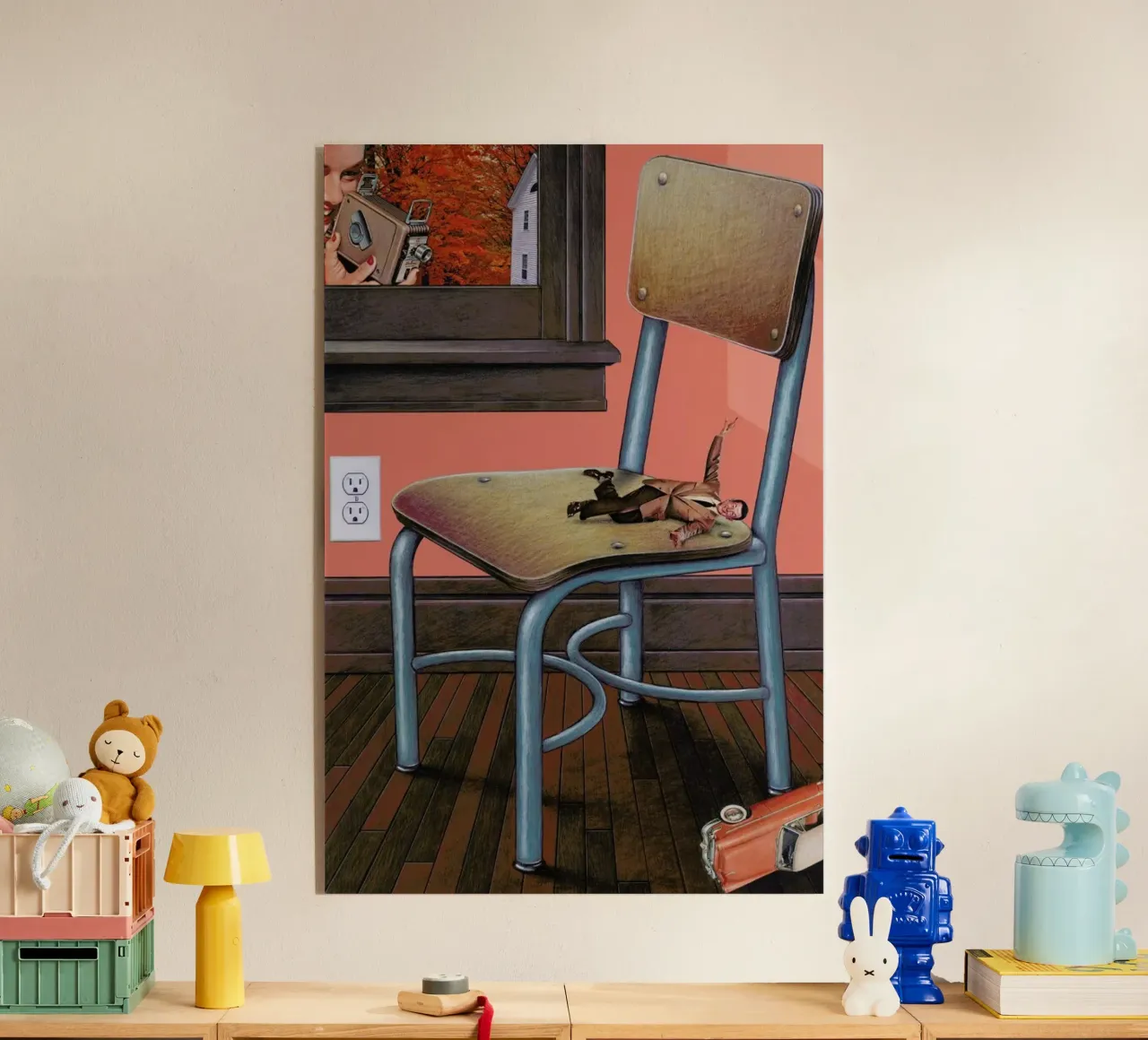 crash acrylic glass by Doug Smock