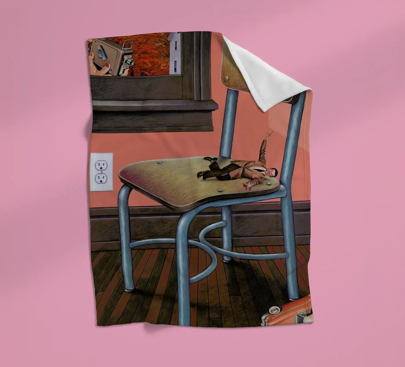 crash Fleecedecke von Doug Smock