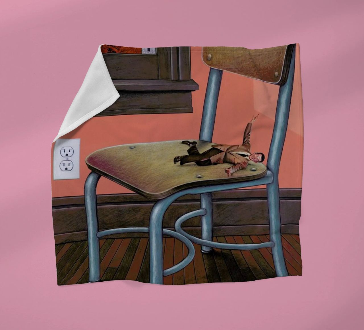 crash coperta in pile da Doug Smock