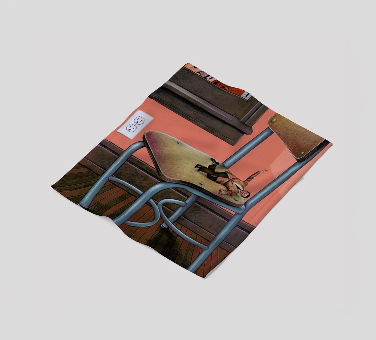 crash coperta in pile da Doug Smock