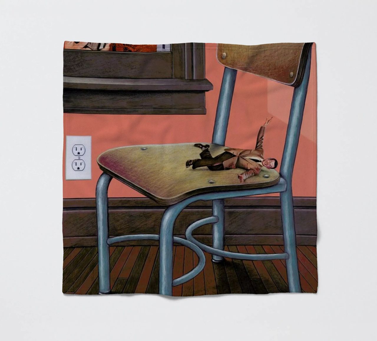 crash coperta in pile da Doug Smock