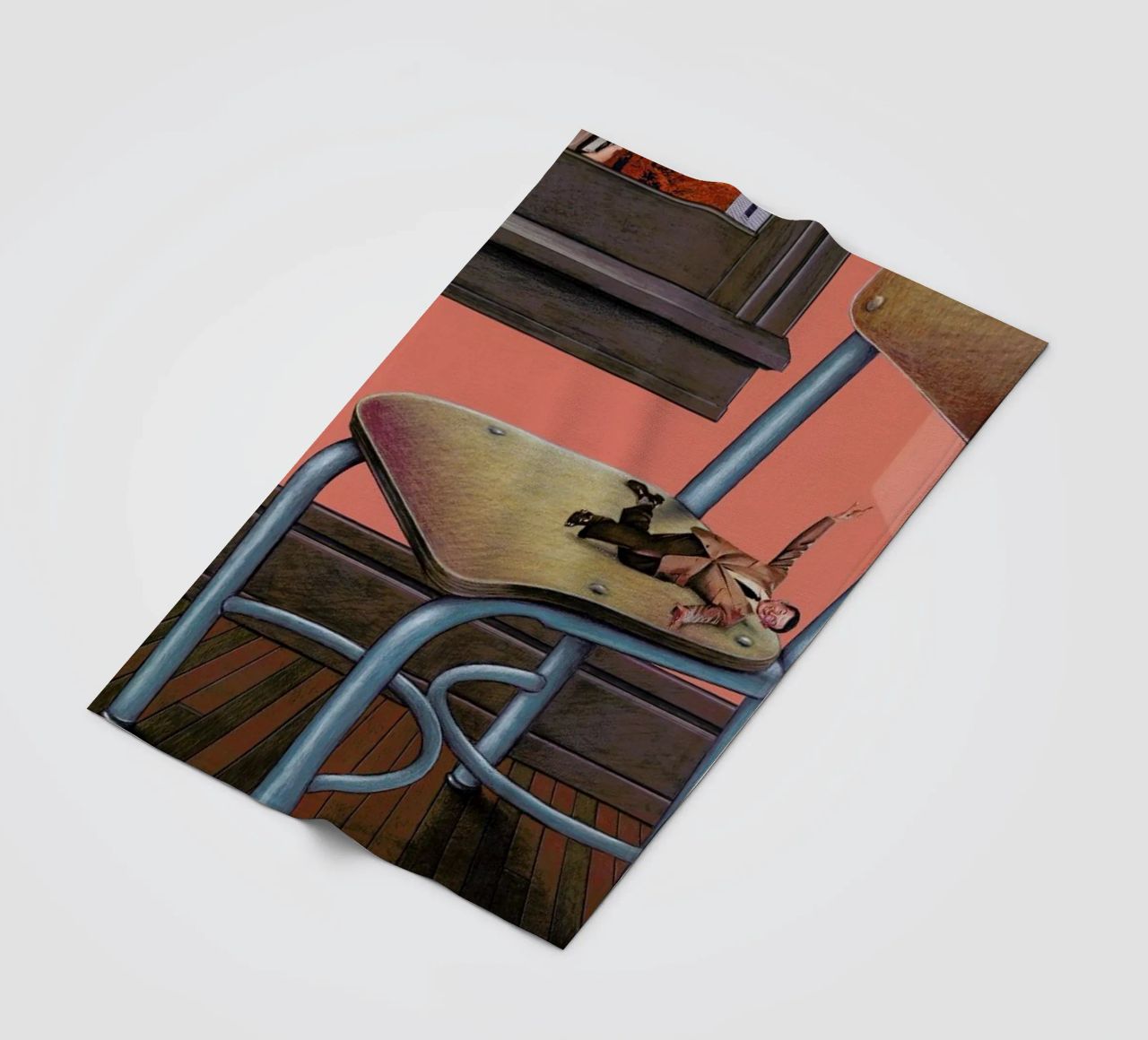 crash coperta in pile da Doug Smock