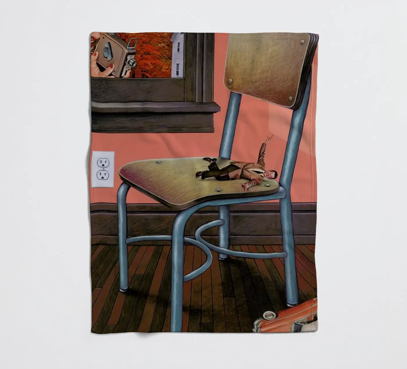 crash Fleecedecke von Doug Smock