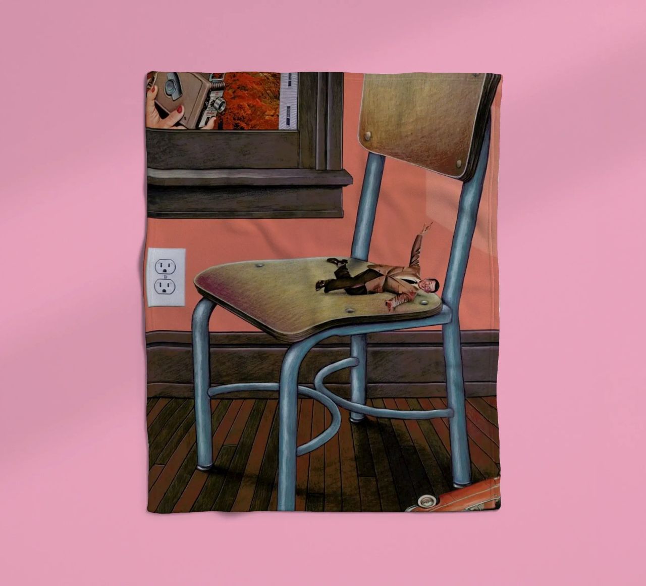 crash coperta in pile da Doug Smock