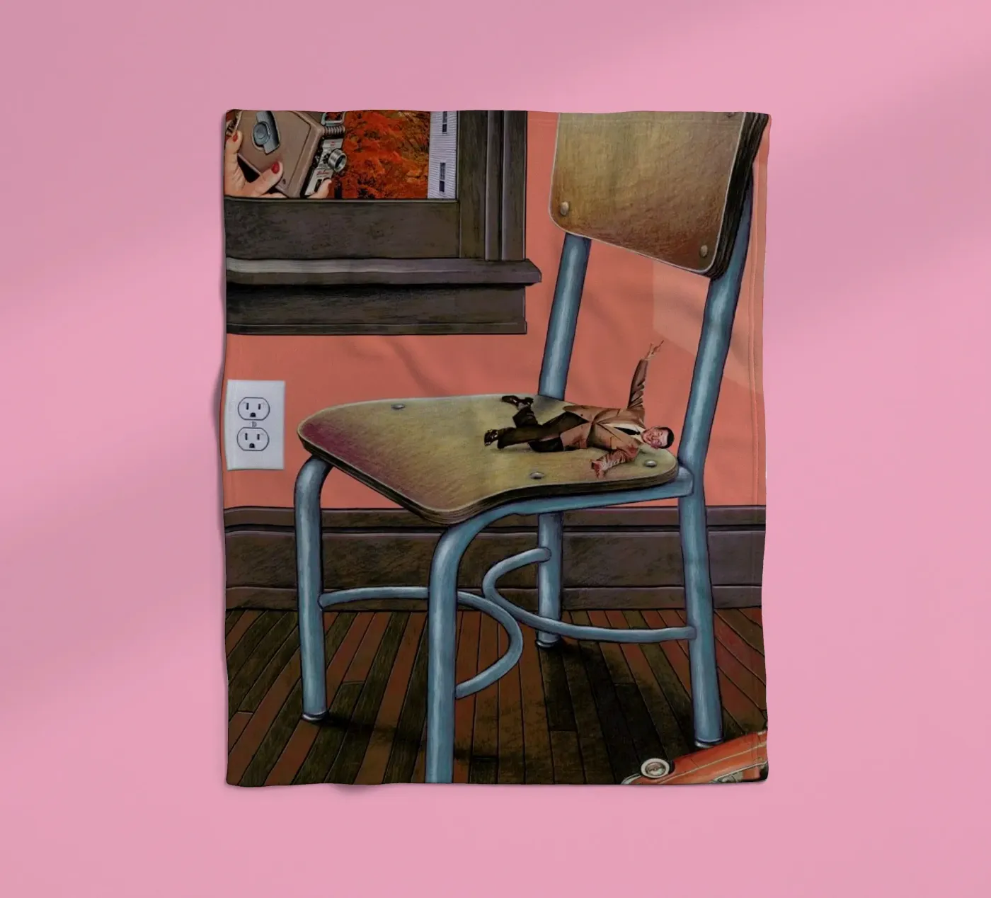 crash Fleecedecke von Doug Smock