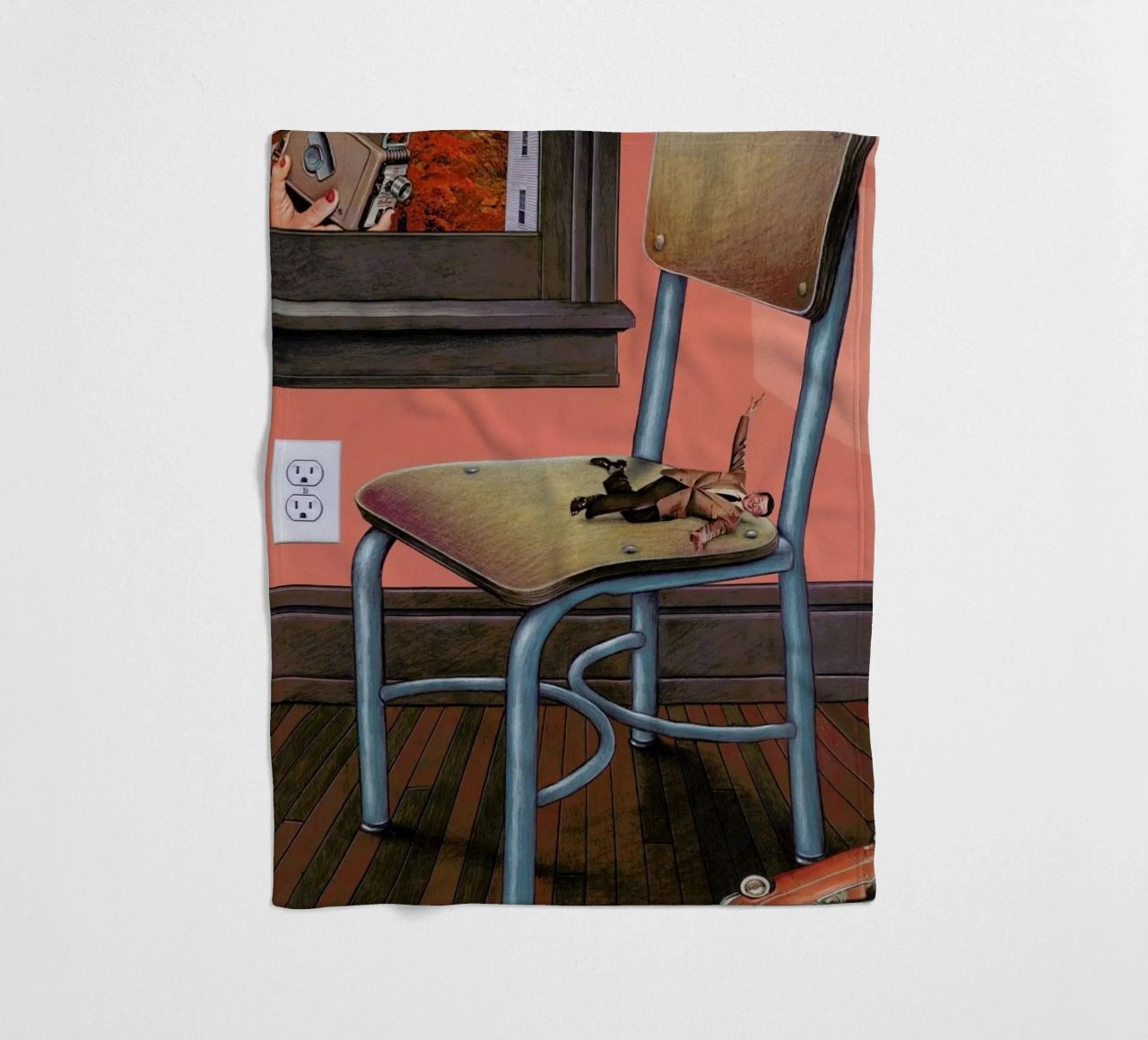 crash coperta in pile da Doug Smock