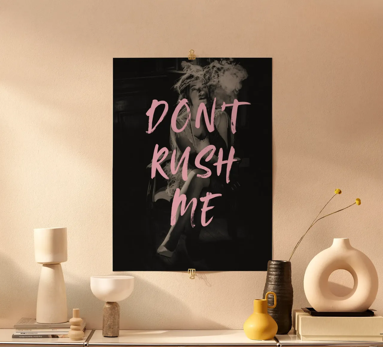 DRÄNGEN SIE MICH NICHT Hahnemühle von ArtDesign by KBK