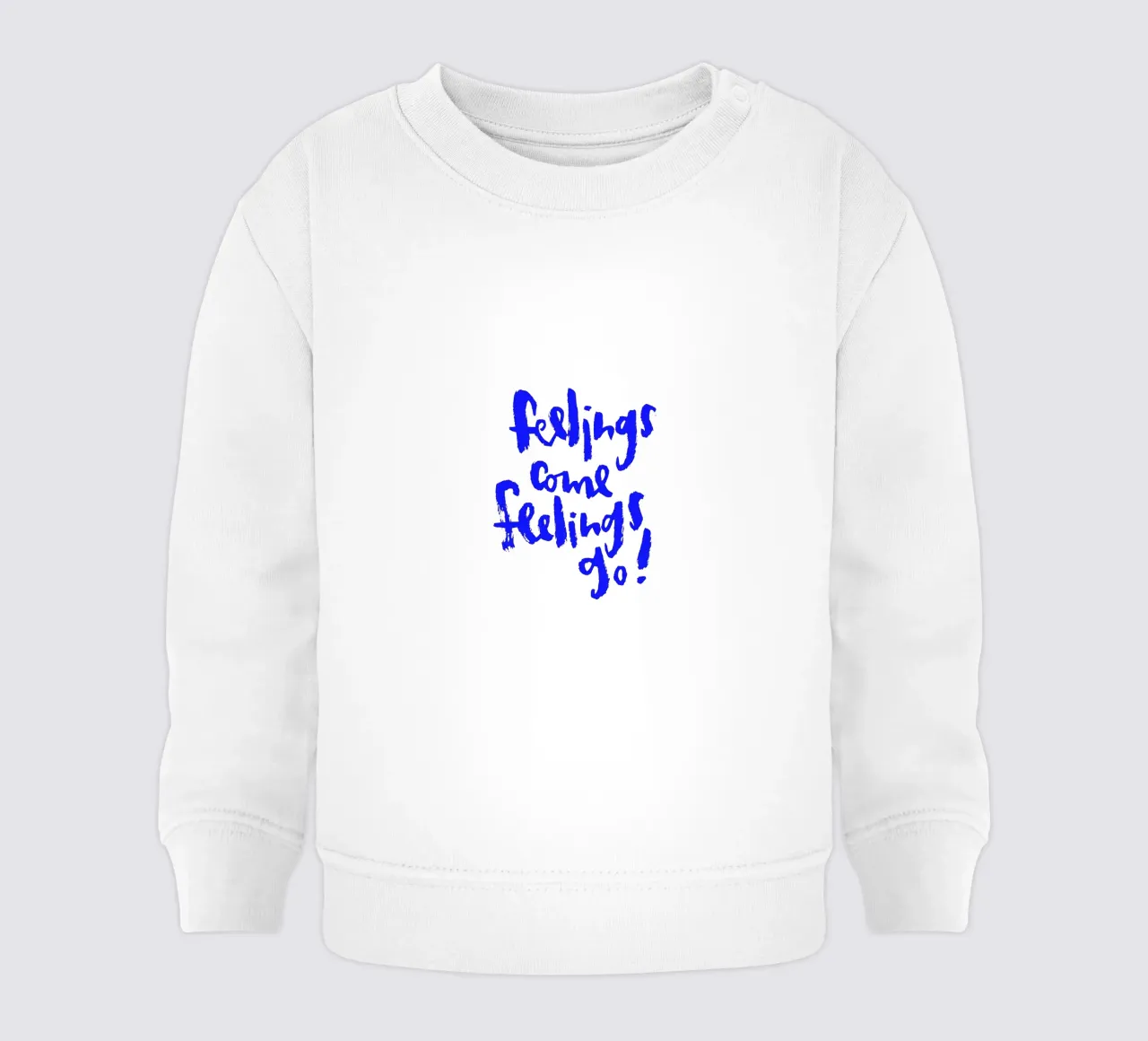 Feelings come felpa neonato da Brushmeetspaper