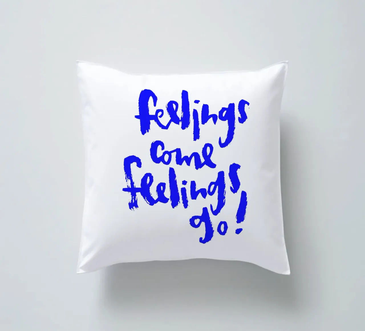 Feelings come cuscino da Brushmeetspaper