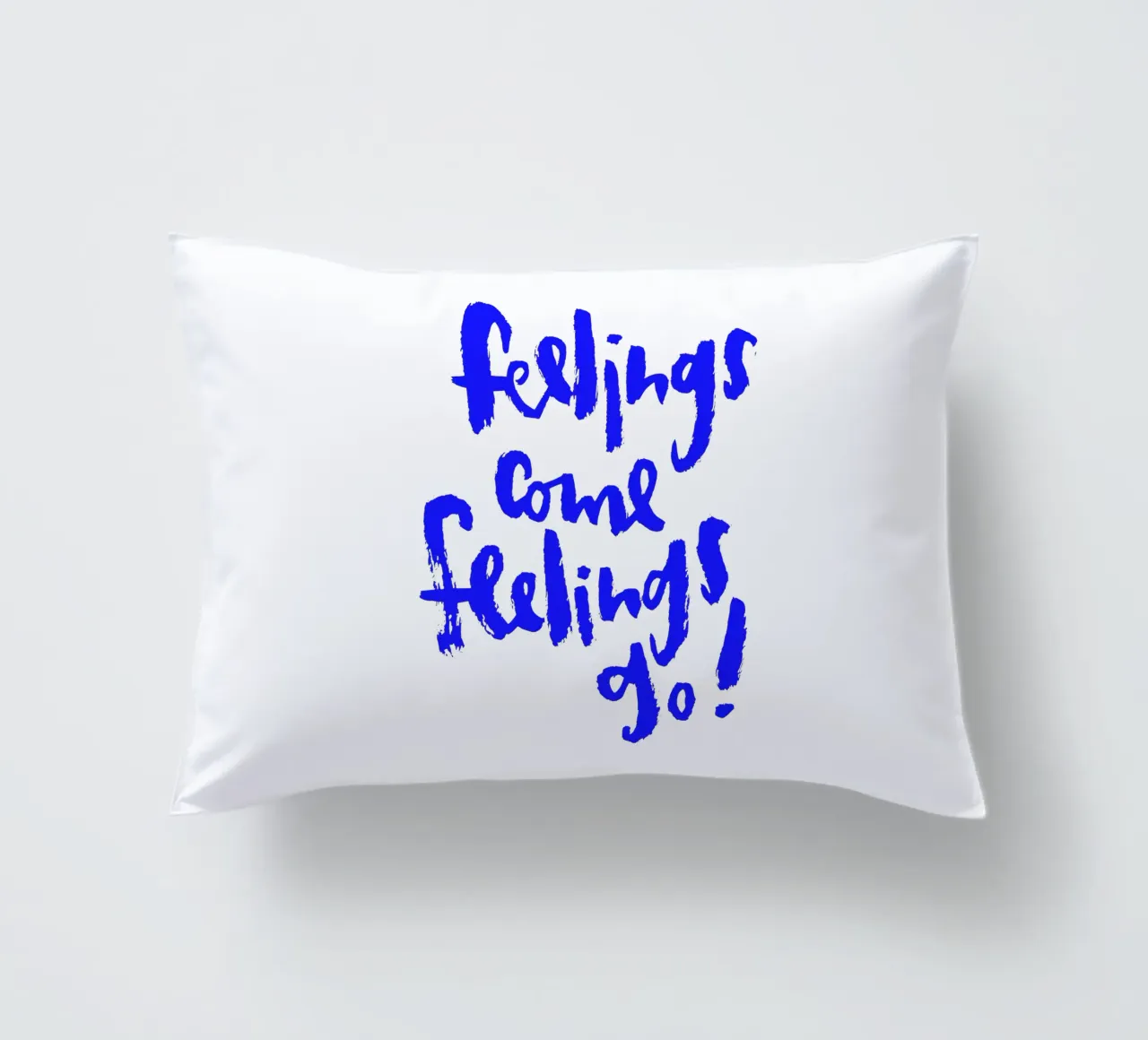 Feelings come cuscino da Brushmeetspaper
