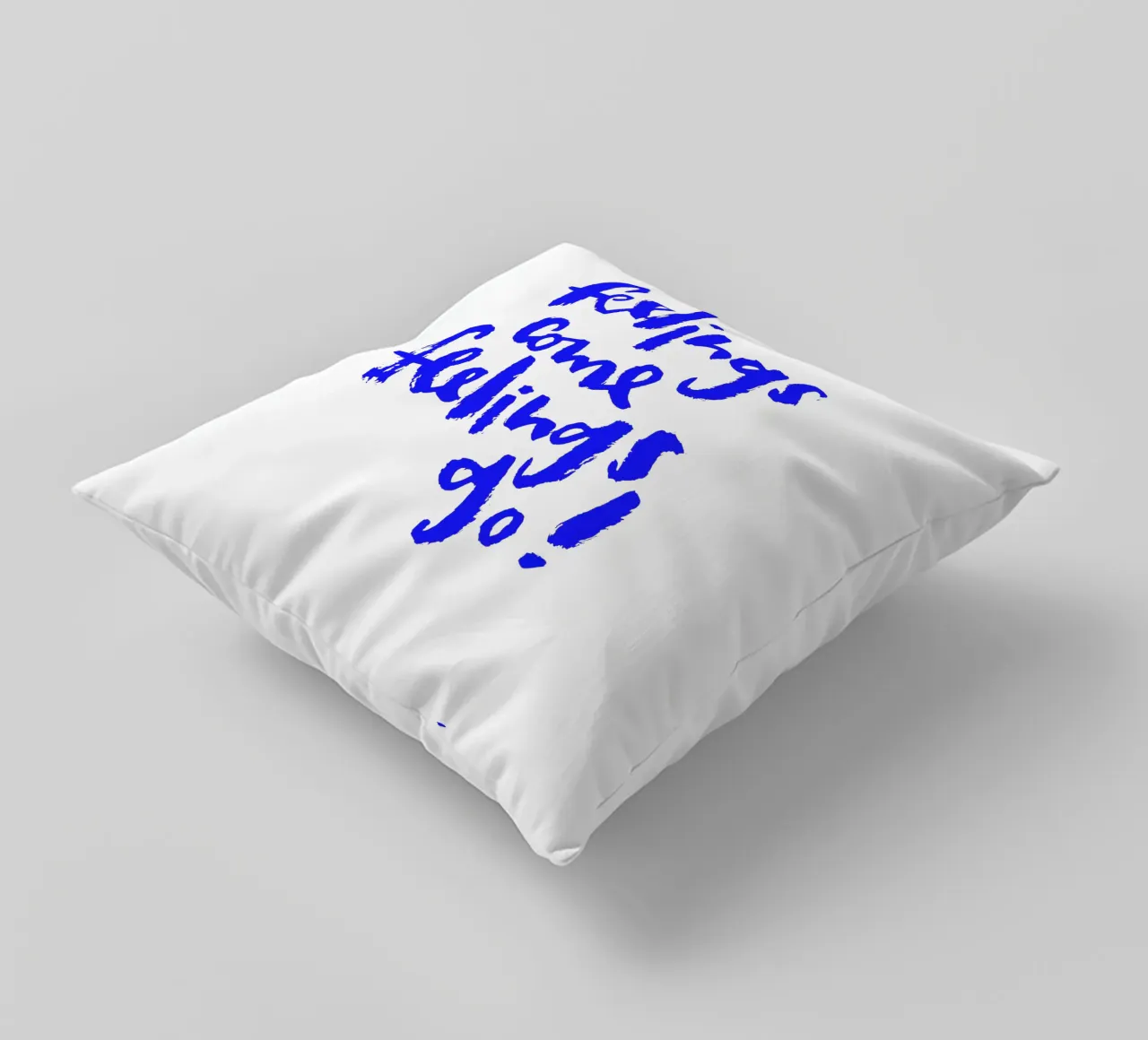 Feelings come cuscino da Brushmeetspaper