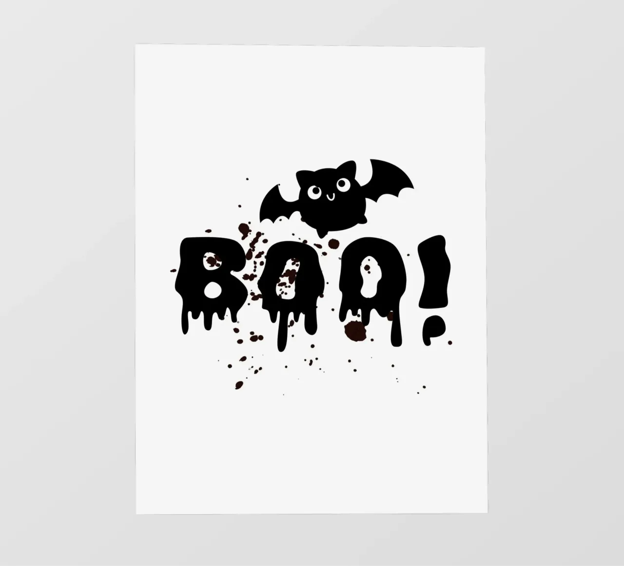 BOO! con il topo di campagna telo in pvc da ArtDesign by KBK