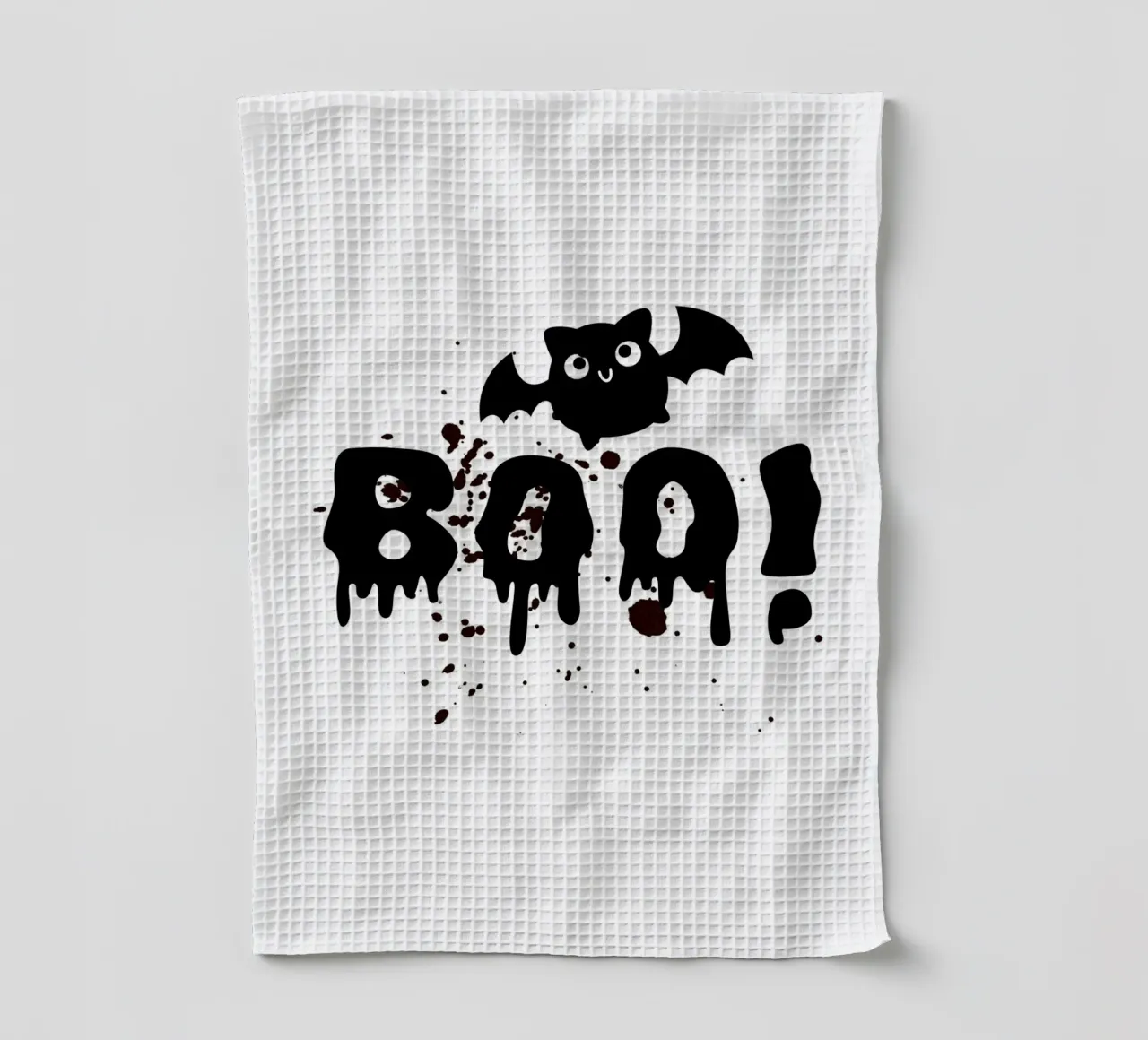 BOO ! avec souris des champs torchon de ArtDesign by KBK