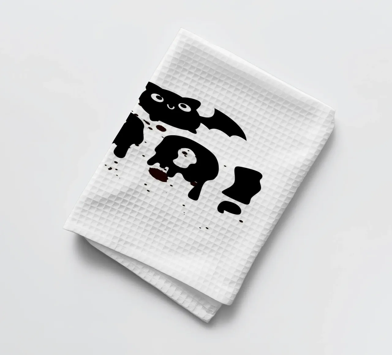 BOO ! avec souris des champs torchon de ArtDesign by KBK