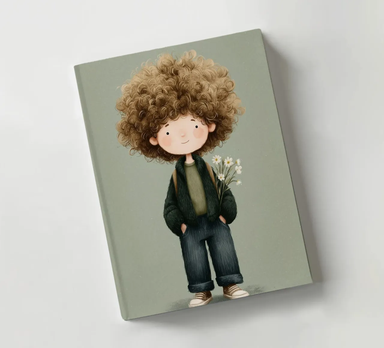 Poster per la cameretta di un ragazzo con i capelli ricci diario da Kid’s Dream