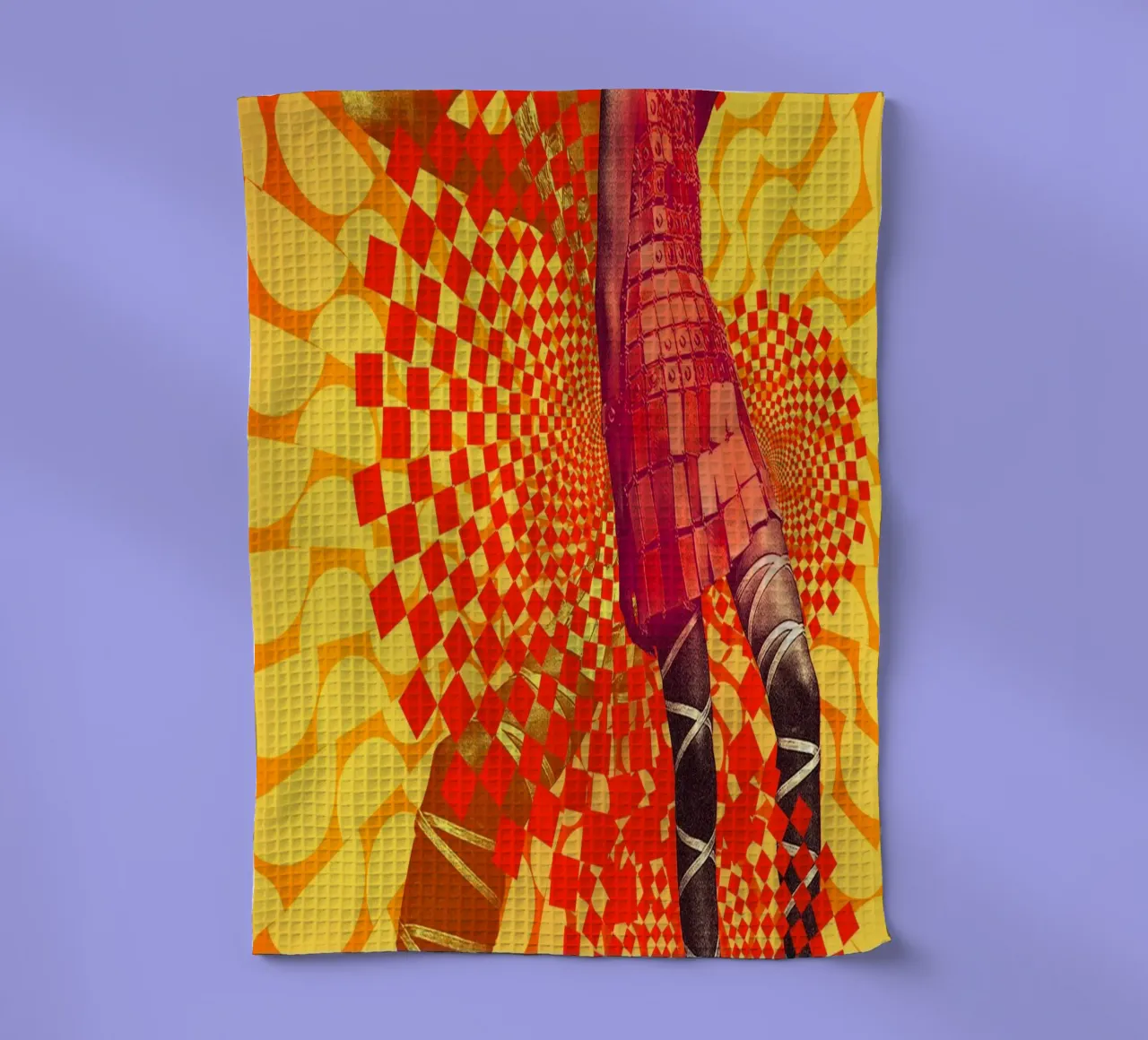 Supermodel Donyale Luna 2 tea towel by DesmondBates