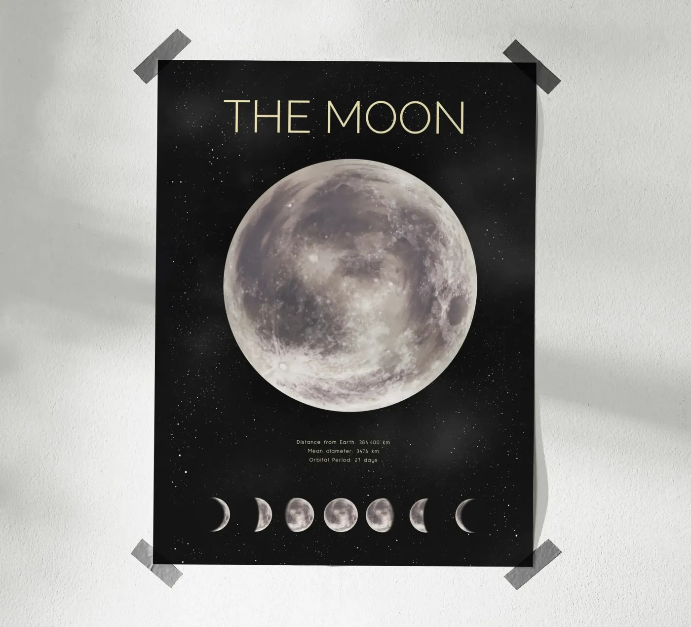 The Moon poster da 🎁 NOBELART