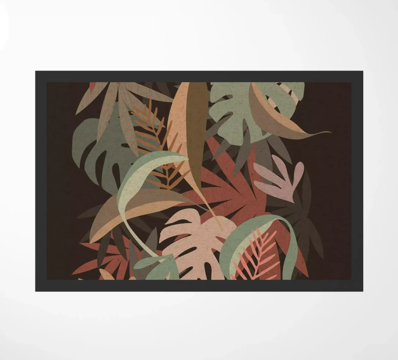 Deep in the Jungle doormat by Kim Hubball Studio