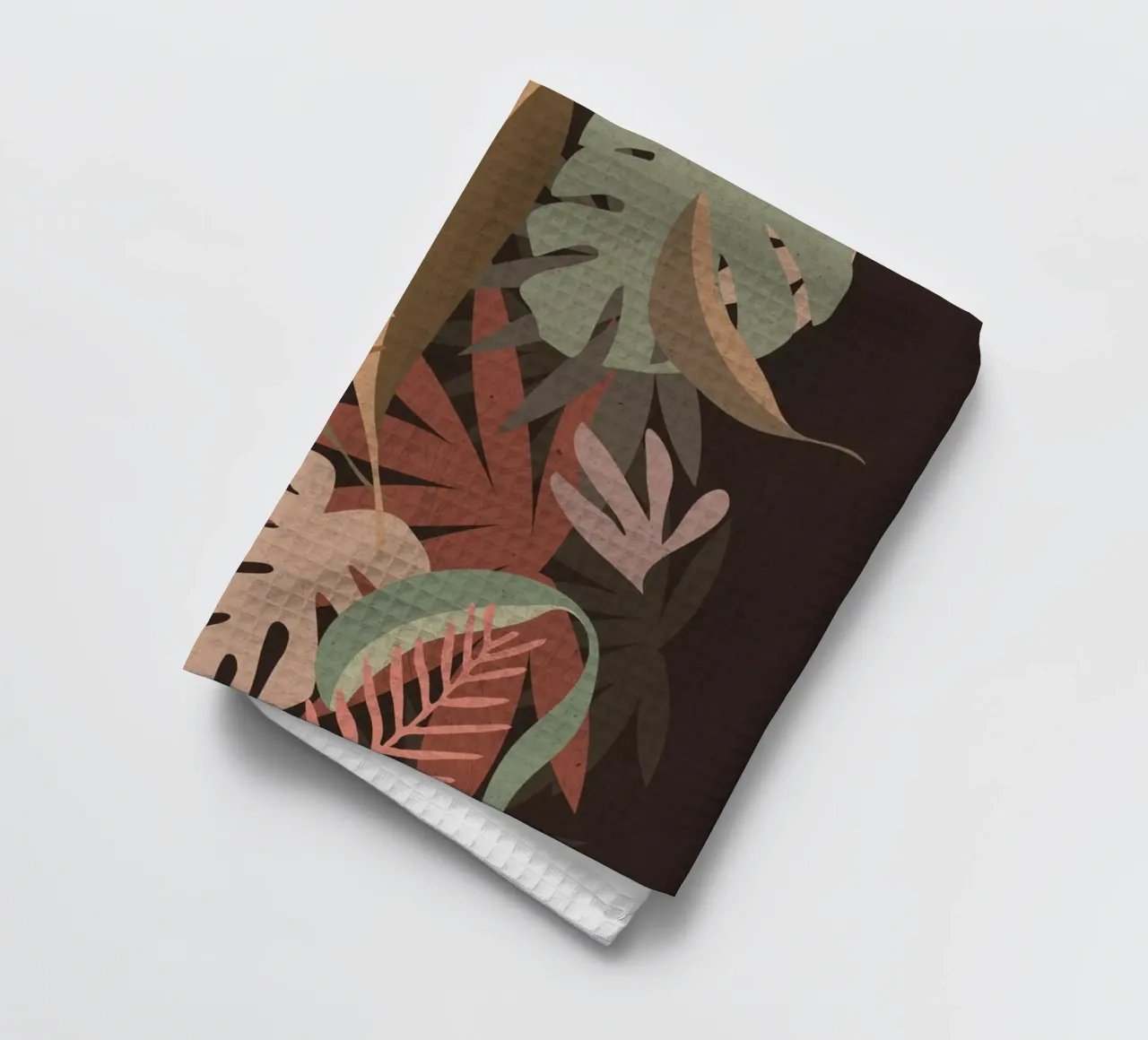 Deep in the Jungle tea towel by Kim Hubball Studio