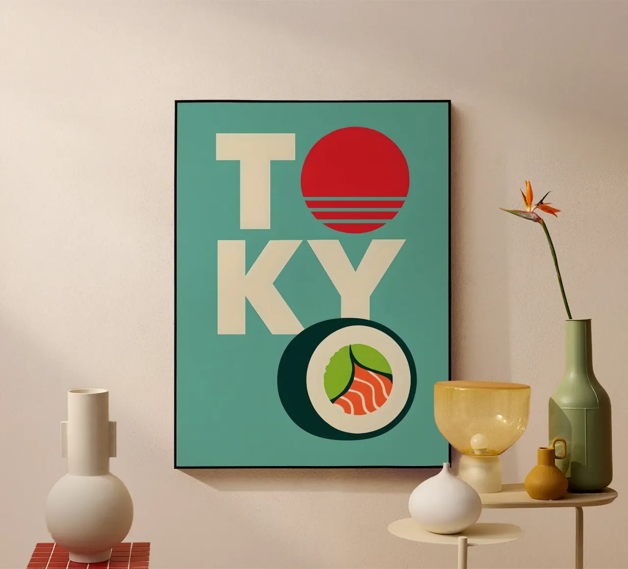 Tokyo poster plexiglass da 🎁 NOBELART