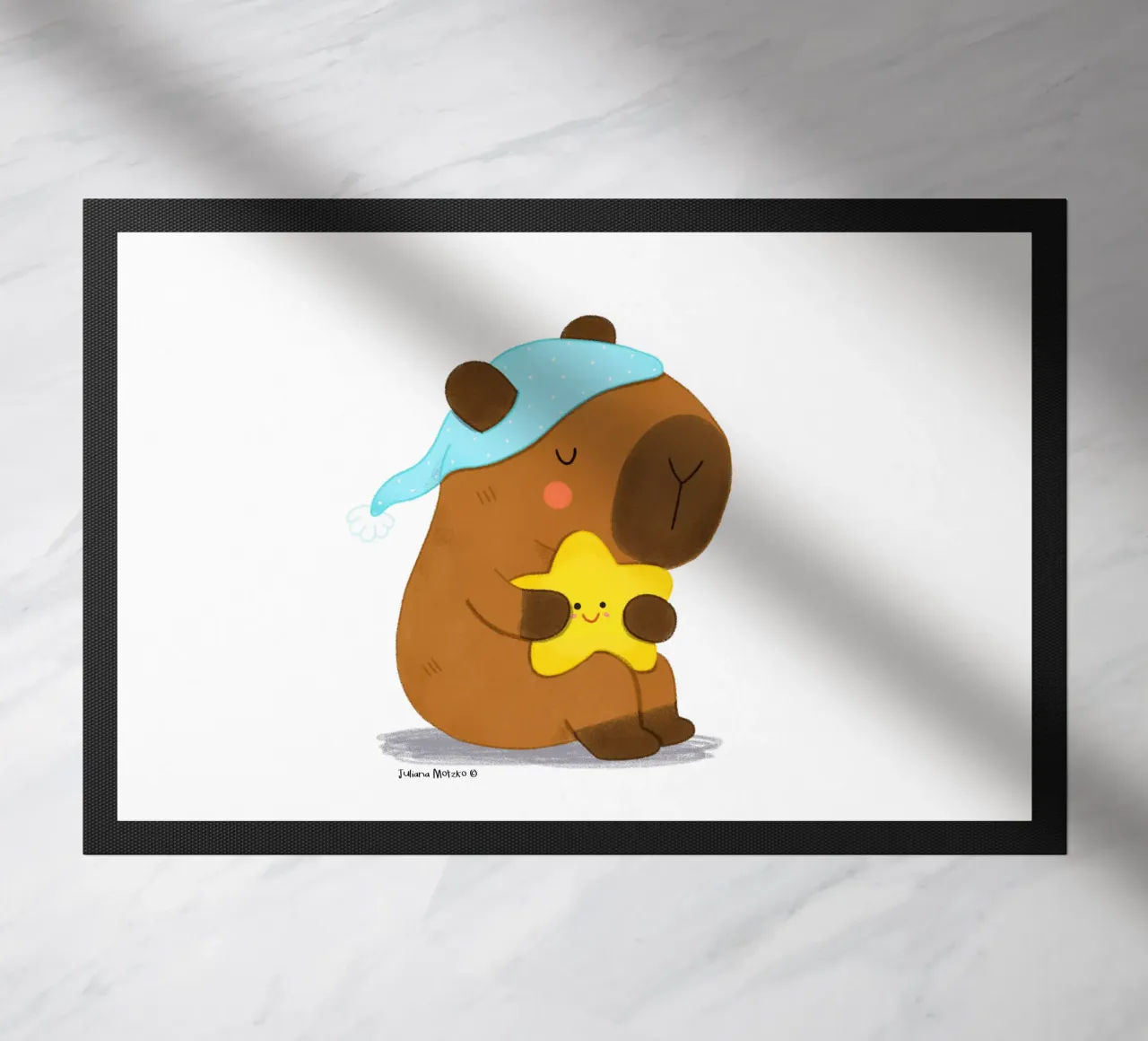 Capibara Sogni d'oro zerbino da julianamotzko