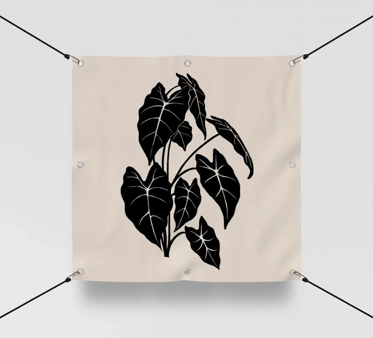 Monochromatic Foliage II telo in pvc da Vivi Nicolin