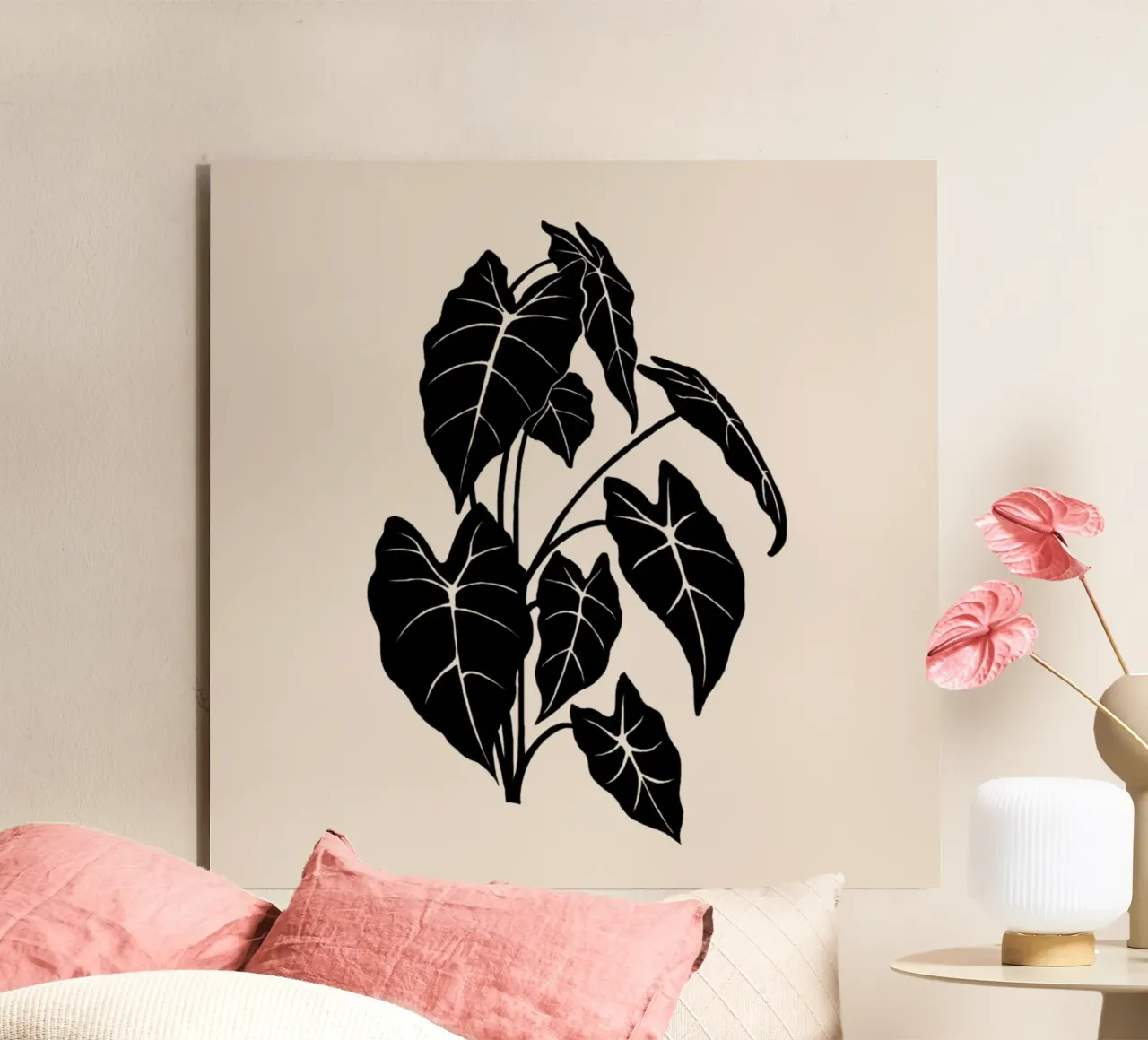 Monochromatic Foliage II alluminio dibond da Vivi Nicolin
