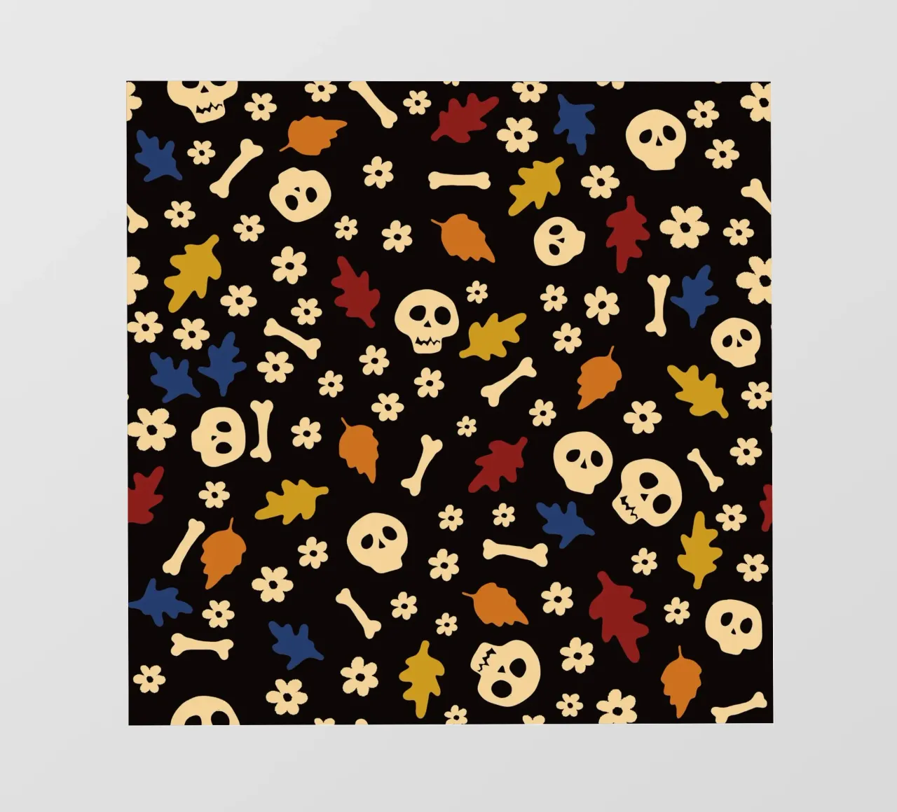 Whispers of Autumn Halloween No2 telo in pvc da TijanaArtStudio88