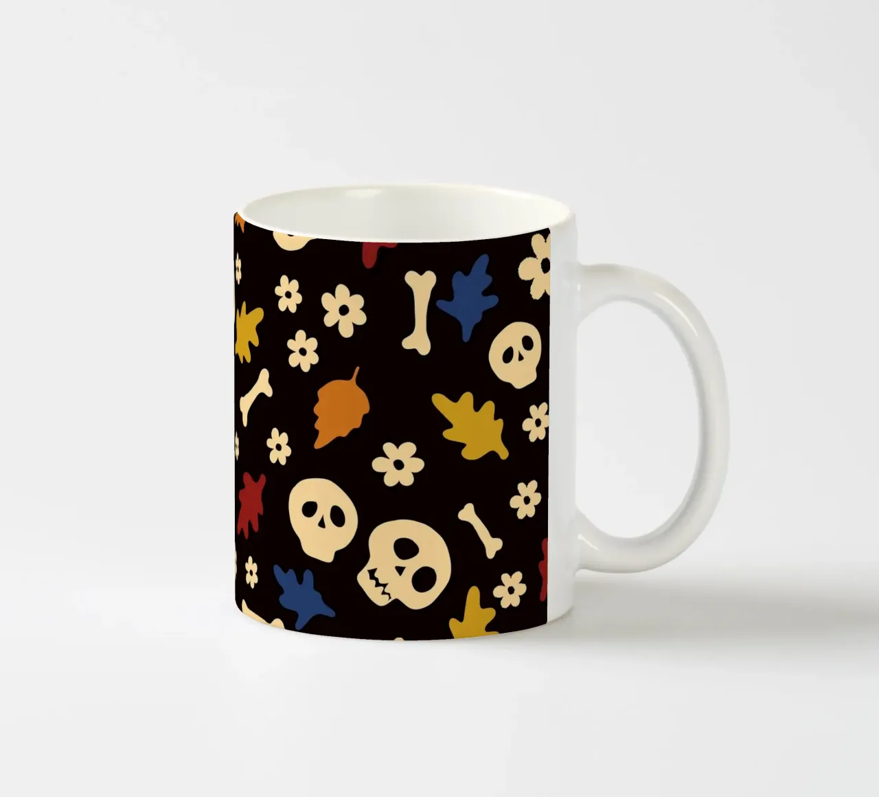 Whispers of Autumn Halloween No2 tazza in ceramica da TijanaArtStudio88
