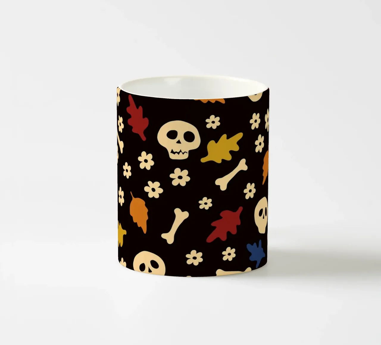 Whispers of Autumn Halloween No2 tazza in ceramica da TijanaArtStudio88