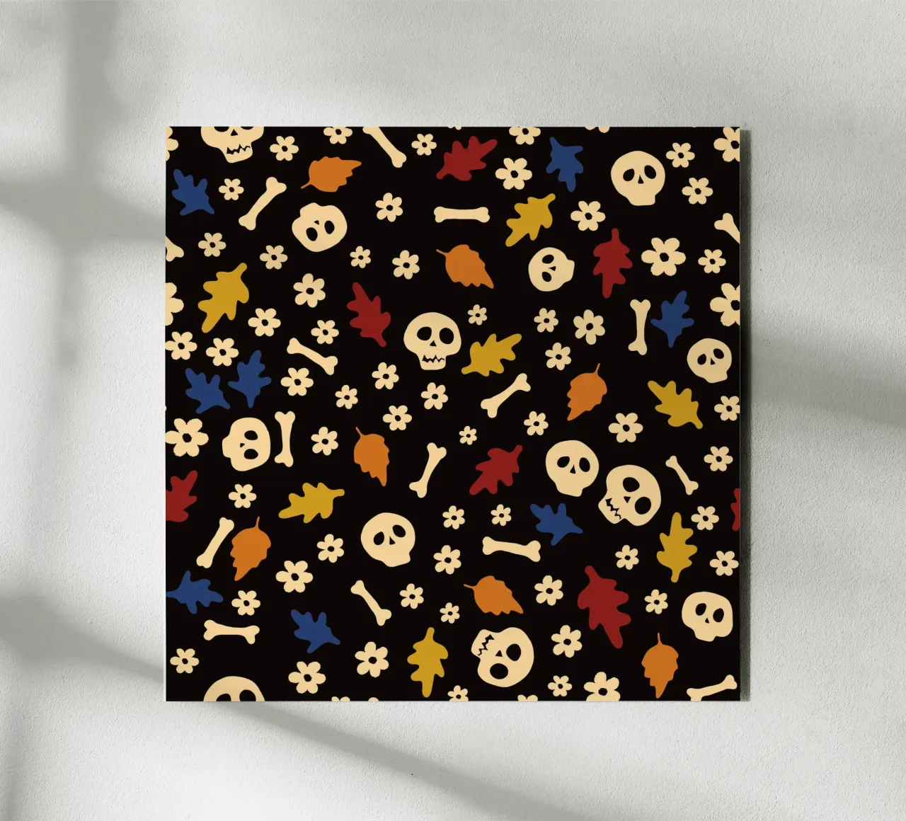 Whispers of Autumn Halloween No2 alluminio dibond da TijanaArtStudio88