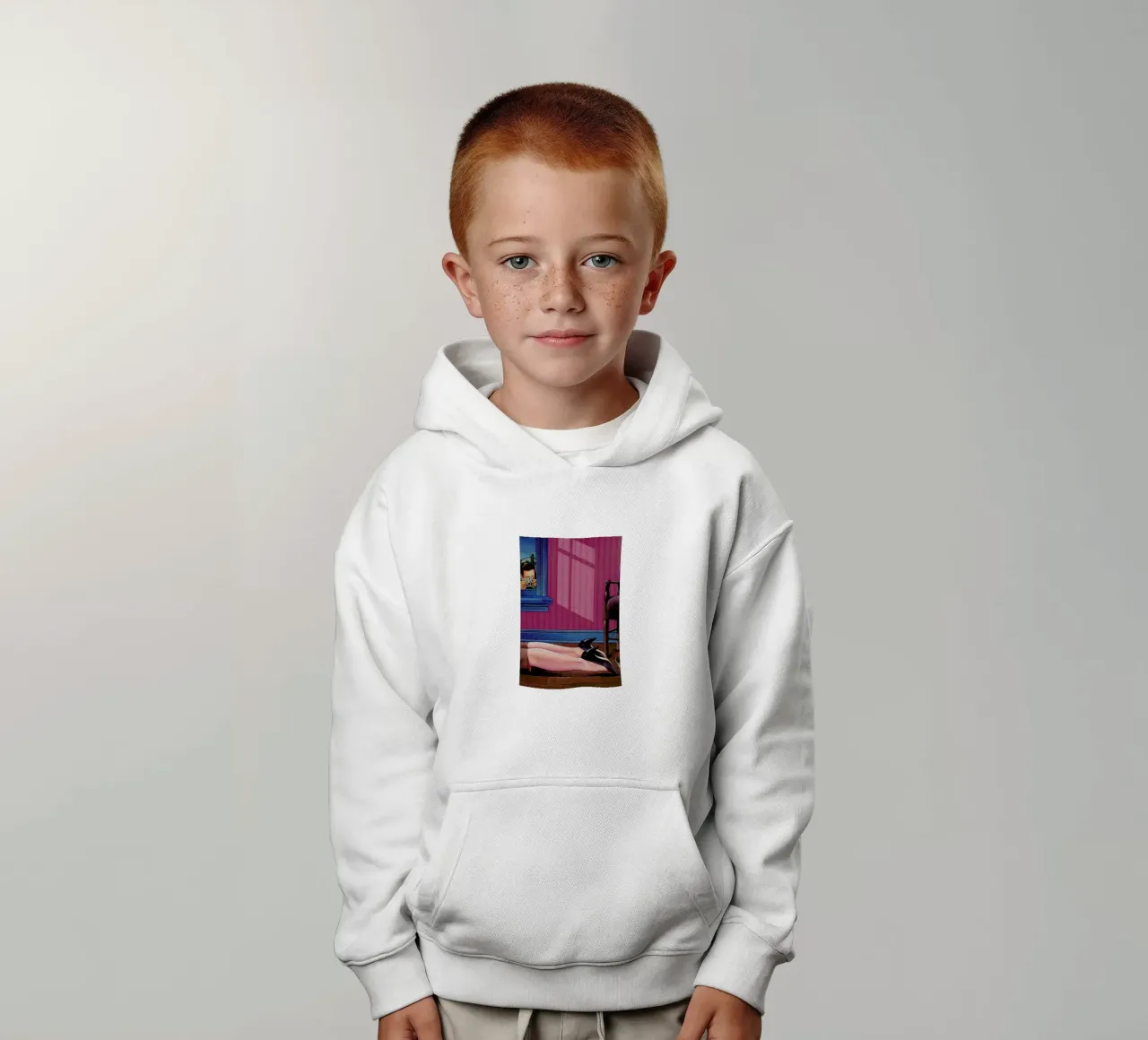 crime scene kids hoodie by Doug Smock