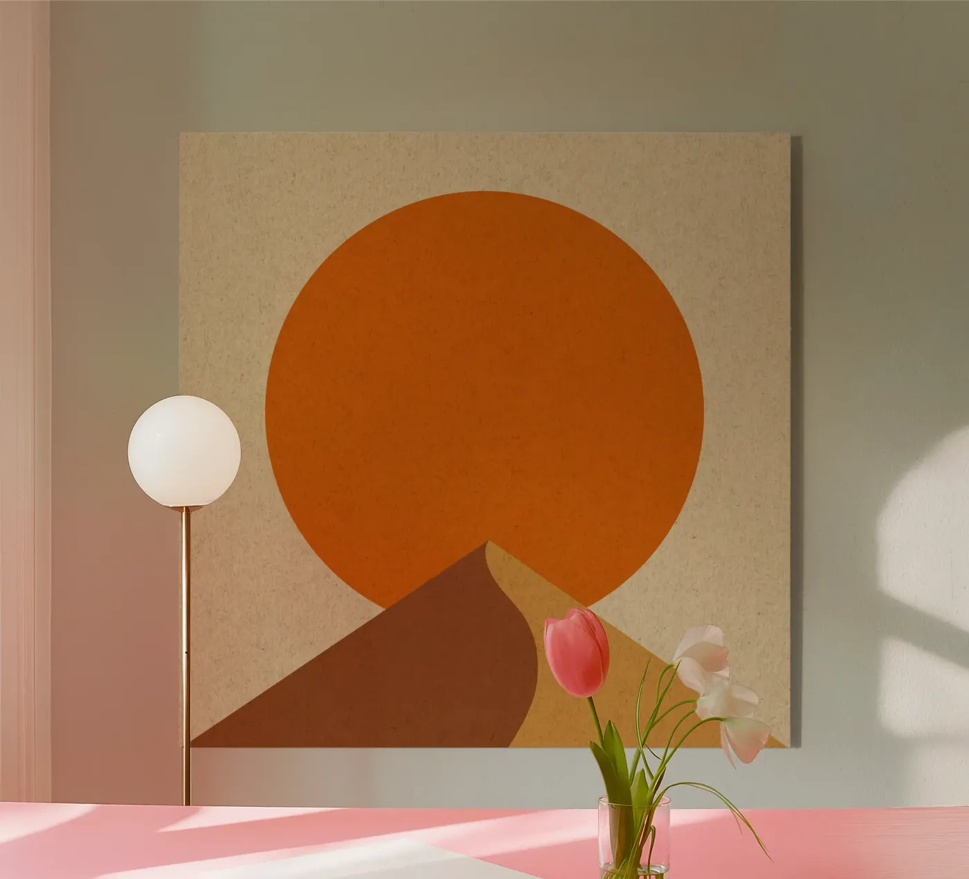 Dune plexiglas de Kim Hubball Studio