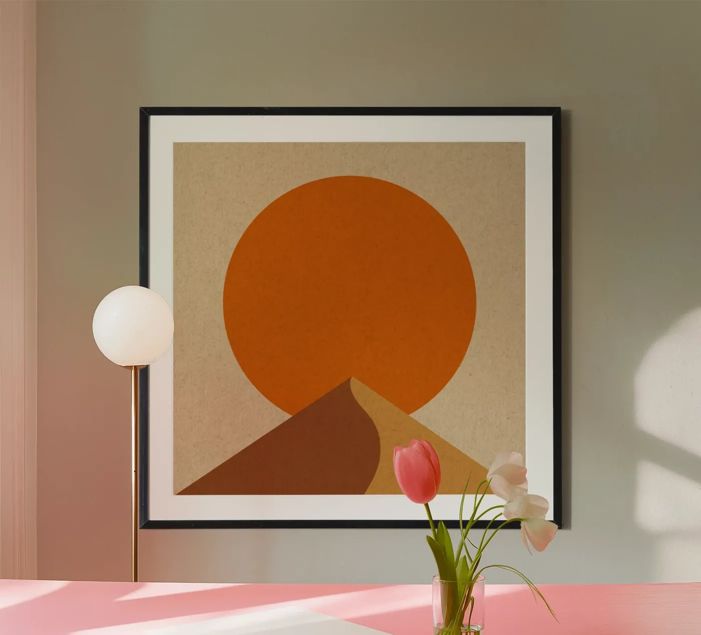Düne Poster von Kim Hubball Studio