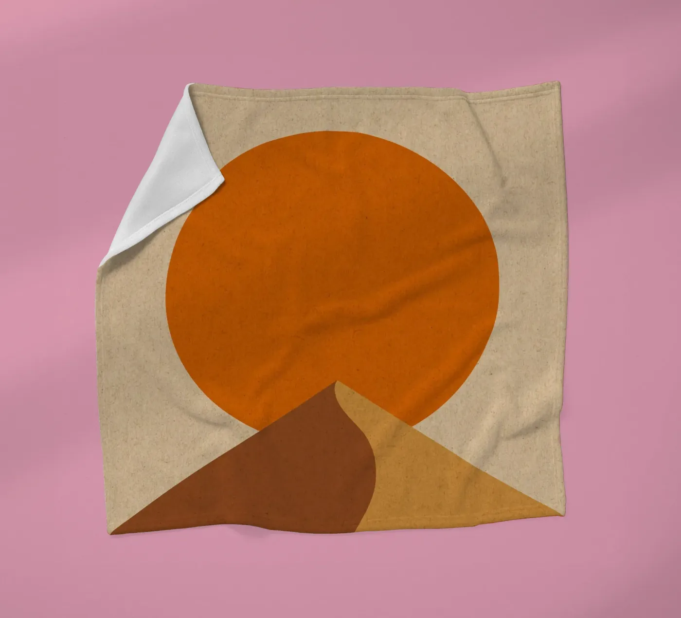 Dune fleecedeken van Kim Hubball Studio